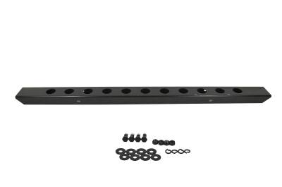 Kentrol - Kentrol 50429 Powdercoat Black 54" Front Bumper w/Holes for 45-86 Jeep CJ