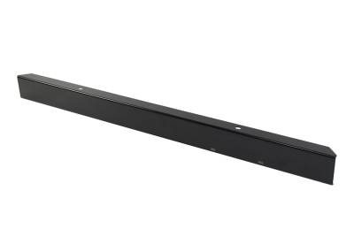 Kentrol - Kentrol 50430 Black 54" Front Bumper w/o Holes for 45-86 Jeep CJ