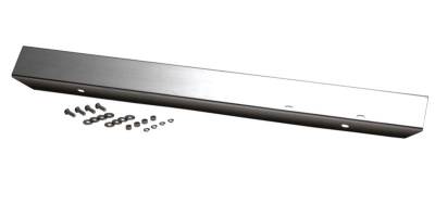 Kentrol - Kentrol 30471 Polished 42" Front Bumper w/o Holes for 45-86 Jeep CJ