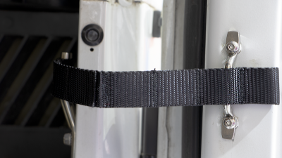 Kentrol - Kentrol 30724 Polished Stainless Steel Door Strap Kit for Jeep Wrangler TJ
