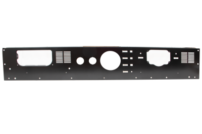 Kentrol - Kentrol 50562 Dash Panel w/o Radio Opening for 76-86 Jeep CJ