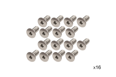 Kentrol - Kentrol 30733 16Pc Stainless Windshield Bolts for 76-95 Jeep CJ & Wrangler YJ