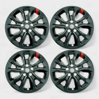 Trim Illusion - Trim Illusion WSK704-17RL 17" OE Wheel Skin Covers Black/Red 18-21 Equinox LT