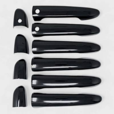 Trim Illusion - Trim Illusion DH6332BLK Front/Rear Door Handle Covers Black CX-5/CX-9