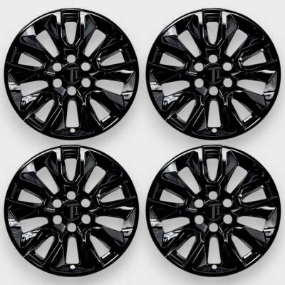 Trim Illusion - Trim Illusion WSK737-20BLK 20" OE Wheel Skin Covers Blk for 21-24 Suburban/Tahoe