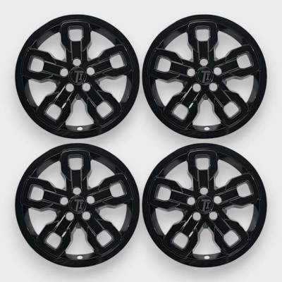 Trim Illusion - Trim Illusion WSK740-17BLK Black 17" OE Wheel Skin Covers for 21-24 Bronco Sport