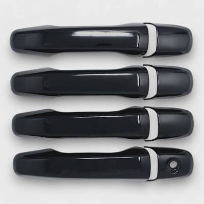 Trim Illusion - Trim Illusion DH6335BLK Front/Rear Door Handle Covers Black Explorer/Edge