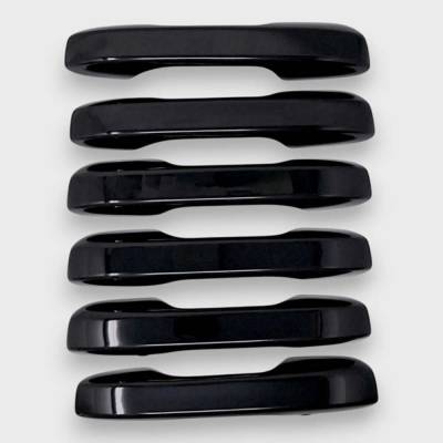 Trim Illusion - Trim Illusion DH6336BLK Front/Rear Door Handle Covers Black Accord/CR-V/HR-V