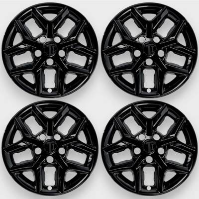 Trim Illusion - Trim Illusion WSK860-16BLK 16" OE Wheel Skin Covers Black for 20-25 Kia Soul