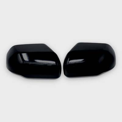 Trim Illusion - Trim Illusion MC6371BLK Front Door Mirror Covers Black for Tundra/Sequoia