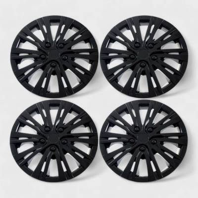 Trim Illusion - Trim Illusion WC115-16BLK 16" Universal Wheel Covers Black