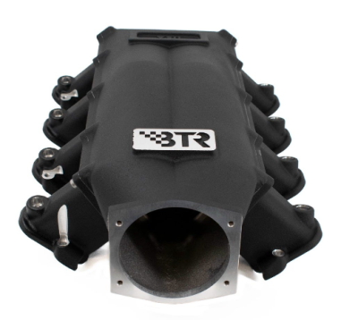 Brian Tooley Racing - Brian Tooley Racing TRA-3-BLK-P105-V2 BTR Trinity Intake Manifold Black LS3