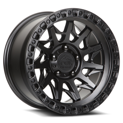 Lock Off-Road - Lock Off-Road LUNATIC-7988MB Lunatic 17X9 8x180 1mm Matte Black
