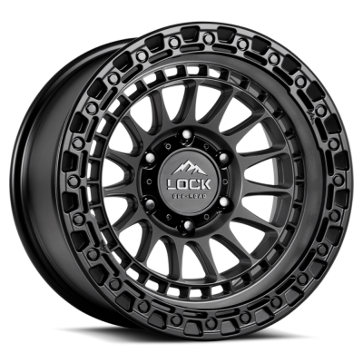 Lock Off-Road - Lock Off-Road MOJAVE-2957MGMBR LC11 Mojave 20x9 5x5.0 0mm Matte Gray/Black