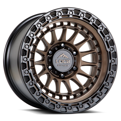 Lock Off-Road - Lock Off-Road LC11 Mojave 17x9 8x180 12mm Bronze/Black MOJAVE-7988MRMBR12N