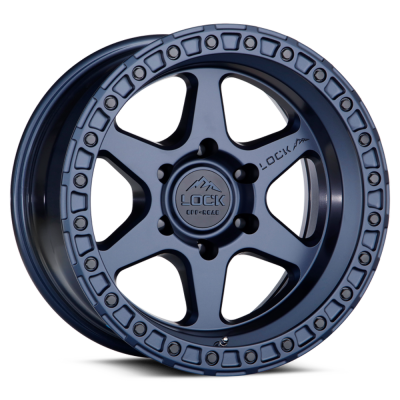 Lock Off-Road - Lock Off-Road LC03 Olympus 17x9 6x5.5 35mm Matte Blue OLYMPUS-7969BLUE