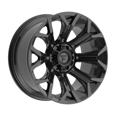 Fittipaldi Off Road - Fittipaldi Off Road FA21 22x12 8x6.5 -44mm Gloss Black FA21-22128165N44B