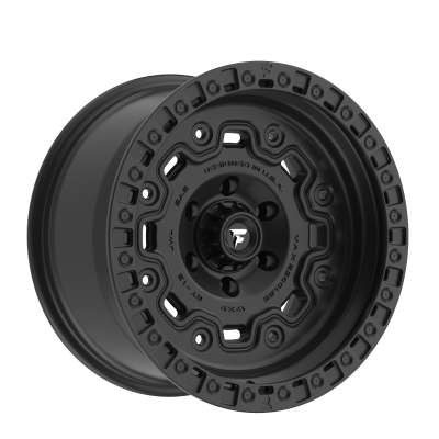 Fittipaldi Off Road - Fittipaldi Off Road FT100 17x9 5x5.0 -12mm Satin Black FT100-17905127N12SB