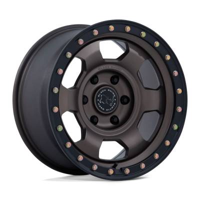Black Rhino Hard Alloys - Black Rhino Hard Alloys BR029 TROOPER 17x8.5 5x5.0 -10mm Bronze BR029ZB17855010N