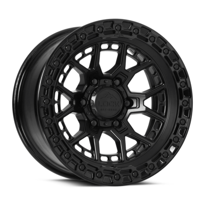 Lock Off-Road - Lock Off-Road COMMANDO-2169GB Commando 20X10 6x5.5 -18mm Black Gloss