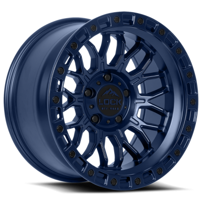 Lock Off-Road - Lock Off-Road COMBAT-2188Blue Combat 20X10 8x180 -18mm Matte Blue