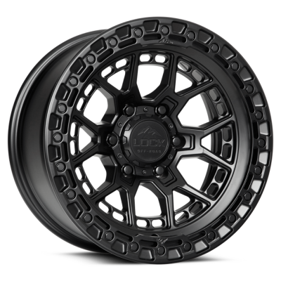 Lock Off-Road - Lock Off-Road COMMANDO-2969MB Commando 20X9 6x5.5 0mm Matte Black/Black
