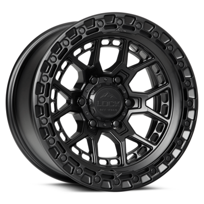Lock Off-Road - Lock Off-Road COMMANDO-7957MB LC12 Commando 17x9 5x5.0 0mm Matte Black/Black