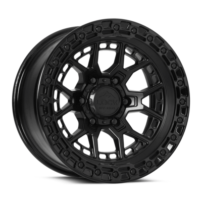 Lock Off-Road - Lock Off-Road COMMANDO-7969GB12N LC12 Commando 17x9 6x5.5 12mm Black/Black