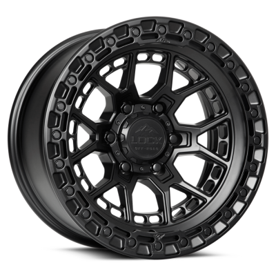 Lock Off-Road - Lock Off-Road COMMANDO-7969MB Commando 17X9 6x5.5 0mm Matte Black/Black
