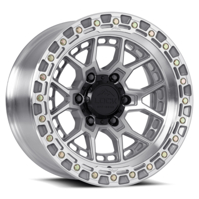Lock Off-Road - Lock Off-Road COMMANDO-7969MC LC12 Commando 17x9 6x5.5 0mm Machined