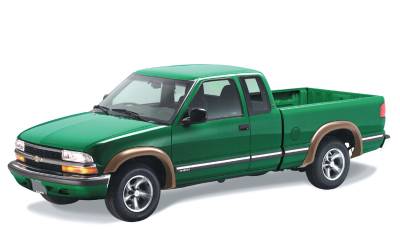 Husky Liners - Husky Liners 28041907 Fender Flares Extend-A-Fender 4Pc Set