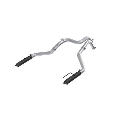 MBRP Exhaust - MBRP Exhaust S5270BLK T304 3" Axle-Back Dual Turndown Exit 24-26 Ranger Raptor