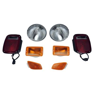 Crown Automotive Jeep Replacement - Crown Automotive LK8 Light Master Kit for 2004-2006 Jeep TJ Jeep Wrangler