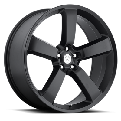 Voxx - Voxx Charger 20x9 5x115 20mm Matte Black CHR 290-5115-20 MTB