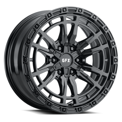 Voxx - Voxx G-FX TR24 17x9 6x5.5 0mm Matte Black T24 790-6139-00 MB