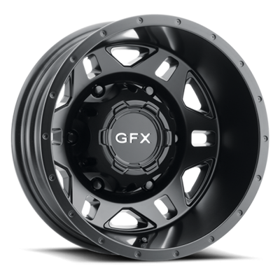 Voxx - Voxx G-FX MV2 16x6 6x180 -130mm Matte Black MV2 660-6180N130 MB