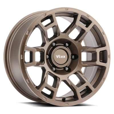 Voxx - Voxx PRO 785-6139-00 BR Pro 17x8.5 6x5.5 0mm Matte Bronze