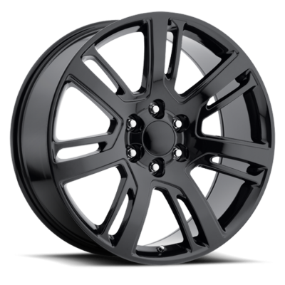 Voxx - Voxx Escalade Platinum 22x9 6x5.5 31mm Gloss Black ESV 229-6139-31 GB