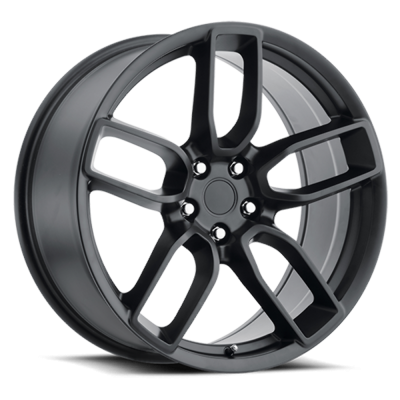 Voxx - Voxx Hellcat WB Red Eye 20x9 5x115 20mm Matte Black CAW 290-5115-20 MB