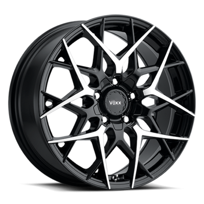 Voxx - Voxx PAS 775-5002-40 GBMF Paso 17x7.5 5x110/115 40mm Gloss Black/Machined