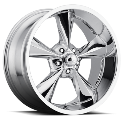 Voxx - Voxx B/G Rod Works Old School 20x8.5 5x4.75 7mm Chrome OS 285-5475-07 C