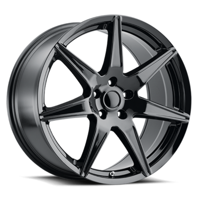 Voxx - Voxx GT5 990-5114-35 GB Mustang GT500 19x9 5x4.5 35mm Gloss Black