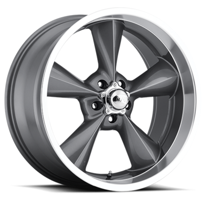 Voxx - Voxx B/G Rod Works Old School 17x9.5 5x4.75 6mm Gunmetal OS 795-5475-06 GML