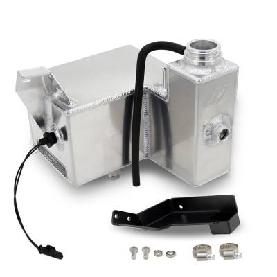 Mishimoto - Mishimoto MMRT-RAM-19N Aluminum Degas Tank for 19+ RAM 6.7L Cummins Natural