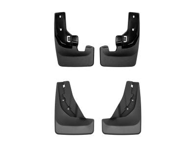 Weathertech - Weathertech 110135-120189 Front&Rear No-Drill DigitalFit MudFlap Kit