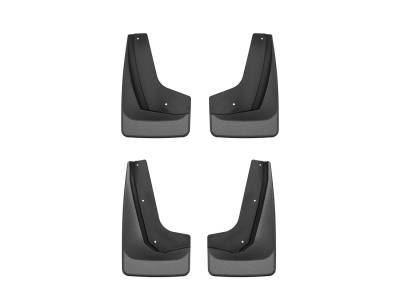Weathertech - WeatherTech 110195-120195 Front/Rear w/o Drill DigitalFit MudFlap Kit