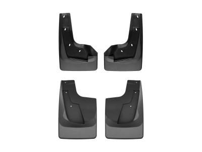 Weathertech - WeatherTech 110093-120192 Front&Rear No-Drill DigitalFit MudFlap Kit