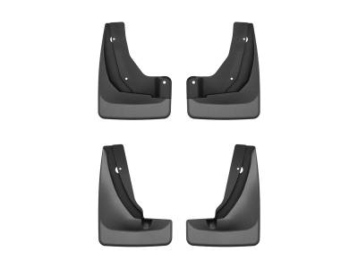 Weathertech - WeatherTech 110191-120191 Front&Rear No-Drill DigitalFit MudFlap Kit