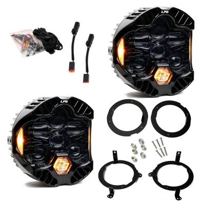 Baja Designs - Baja Design 44-8312 DOT LP6 LED Headlight Kit for 18+ Jeep Wrangler JL/Gladiator