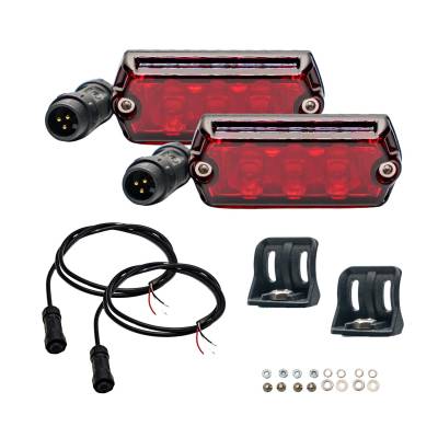 ARB - ARB NAN312 Nano 2 Pack Scene Light Kit w/Red Lens